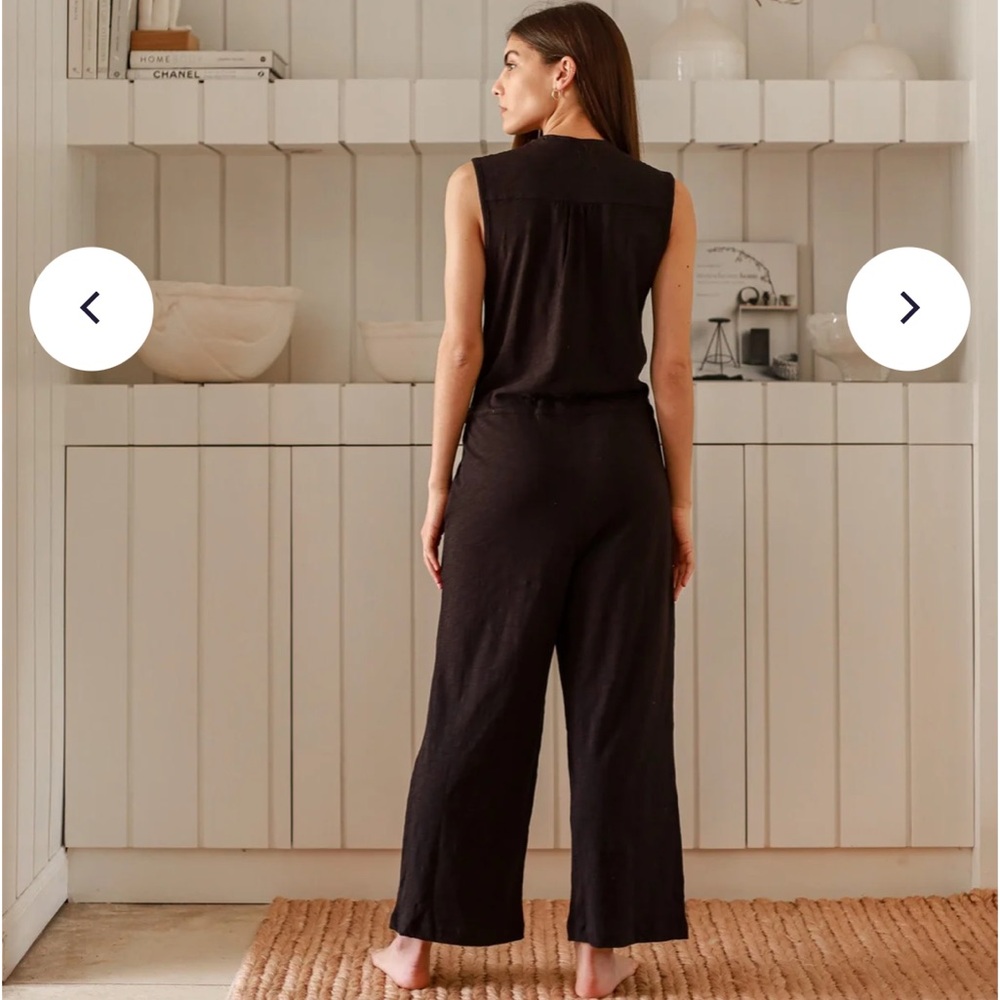 Leallo Polly Jumpsuit In Black - Picture 3 of 4